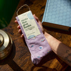 Socks that Give Books (Purple Books and Mugs)