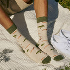 Socks that Protect Lions (Beige Lions)