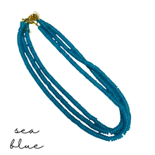 Disc Beaded Necklaces