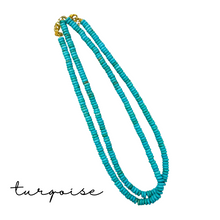 Disc Beaded Necklaces