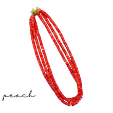 Disc Beaded Necklaces