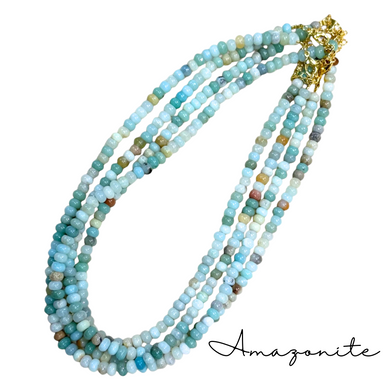 6mm Gemstone Necklaces