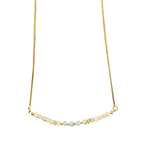 Gemstone Bar Necklaces