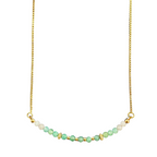Gemstone Bar Necklaces