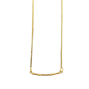"Love" Morse Code Chain Necklace