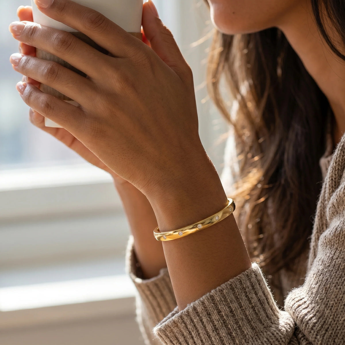Lucky 7 Cuff Bracelet