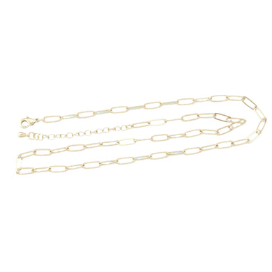 Ashley Mini Paperclip Linked Chain