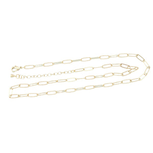 Ashley Mini Paperclip Linked Chain