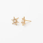Opal Starburst Stud