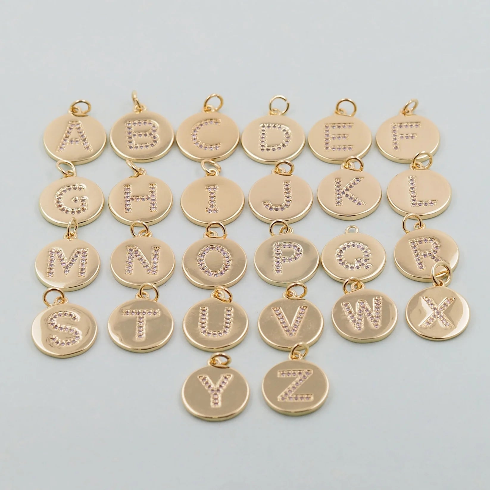 Initial Disc Charm Collection