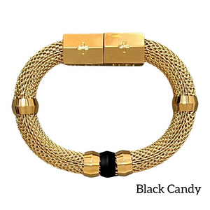 Mesh Colorblock Bracelets