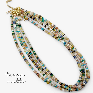 Natural Stone Beaded Necklaces