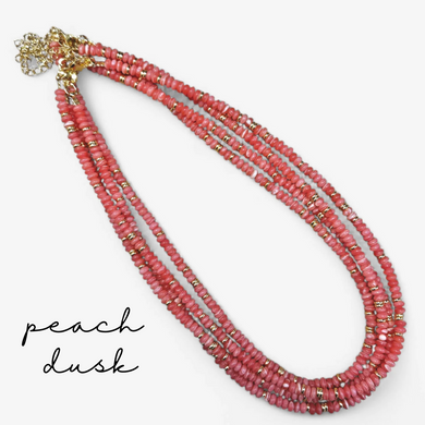 Natural Stone Beaded Necklaces