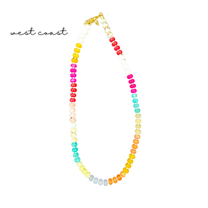 Knotted Gemstone Necklaces