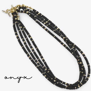 Natural Stone Beaded Necklaces