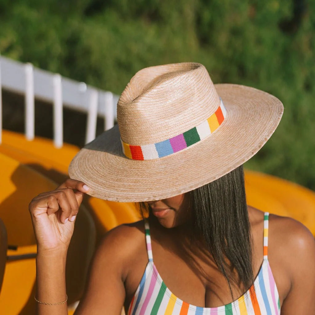 Andie Rainbow Hat|| Sunshine Tienda