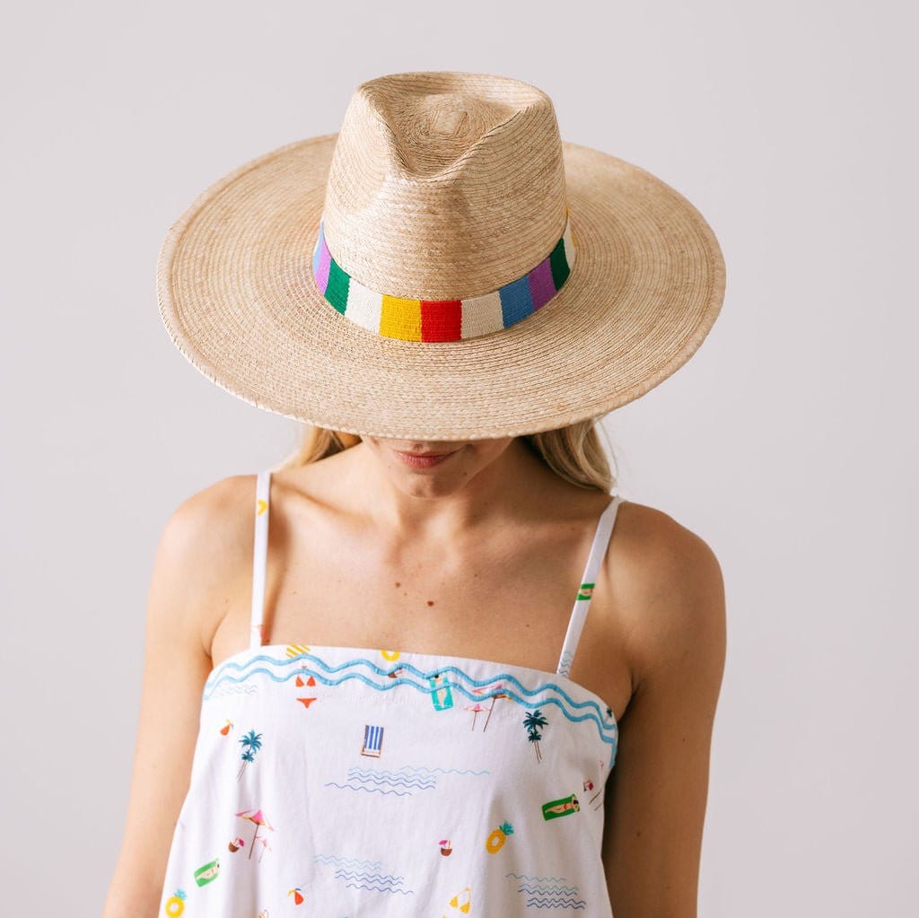 Andie Rainbow Hat|| Sunshine Tienda
