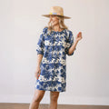 Tropical Toile Catalina Mini Dress