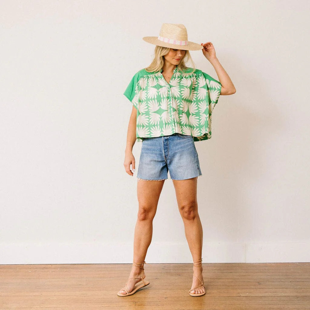 Viridian Tile Savannah Top