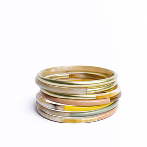 Sunset Bangle Stack