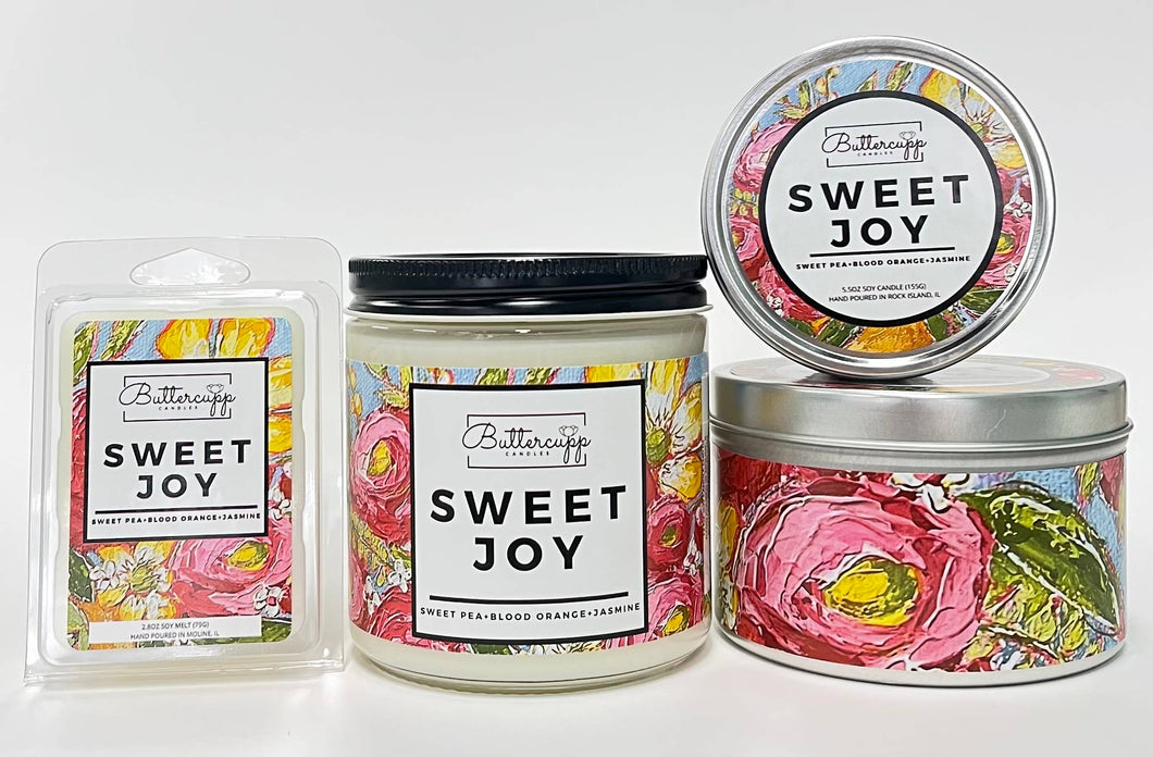 Sweet Joy Soy Candles and Wax Melts