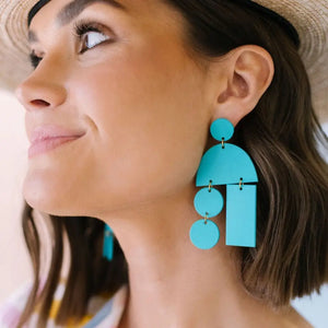 Turquoise Mobile Earrings