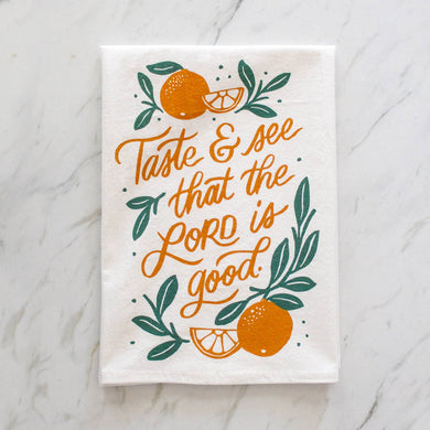 Taste & See Tea Towel