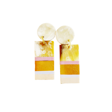 Rose Layered Cabana Earrings