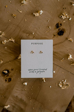 Purpose Bee Studs