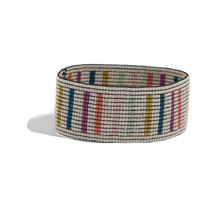 Kenzie Vertical Stripes Beaded Stretch Bracelet