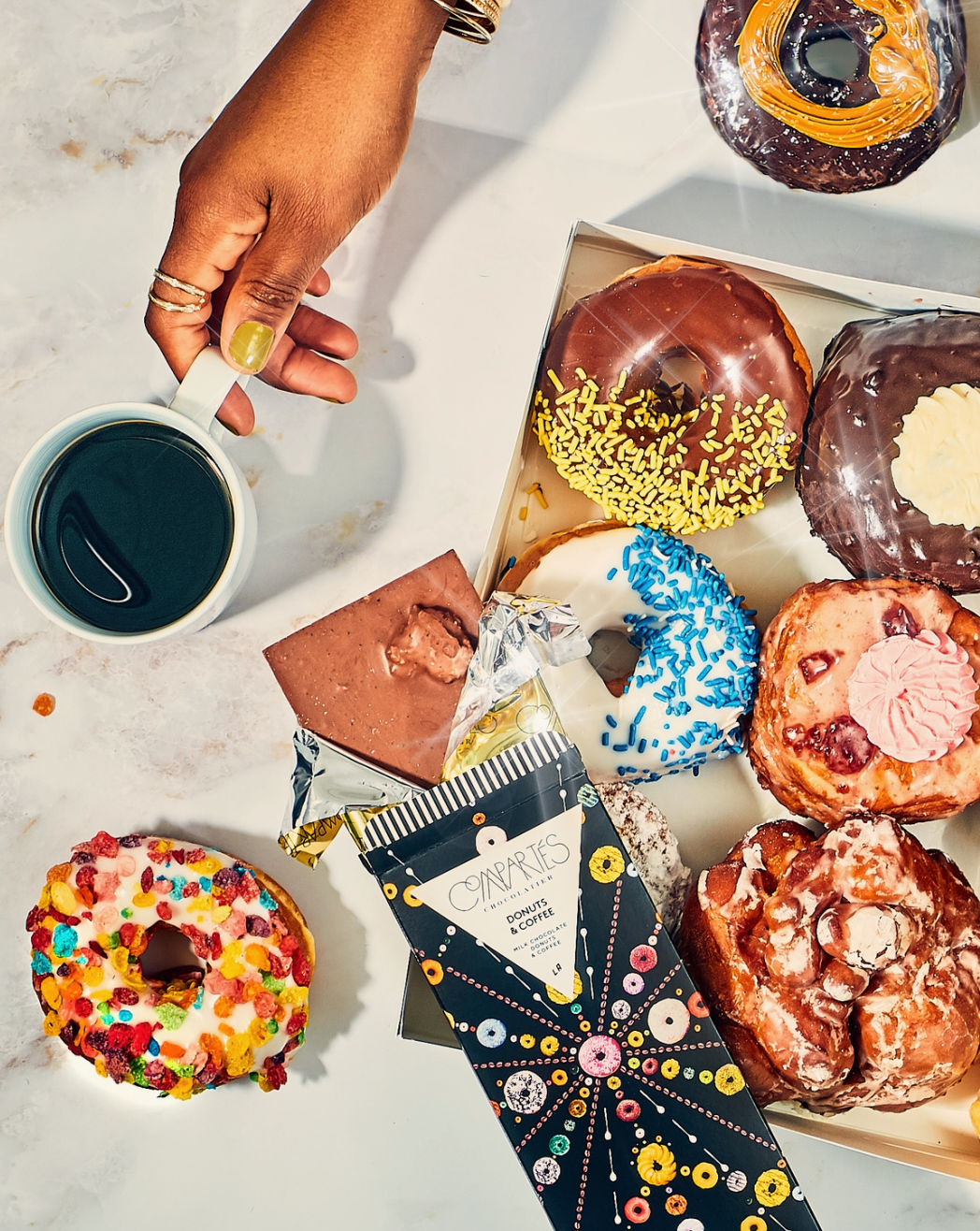 Donuts & Coffee Chocolate Bar