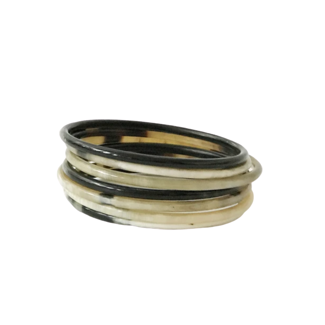 Natural Bangle Set