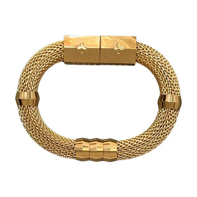 Mesh Classic Gold Everything Bracelet