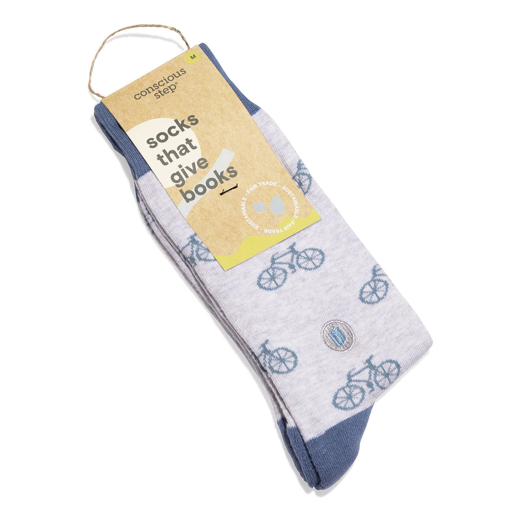 Give Books Socks - Bicycles